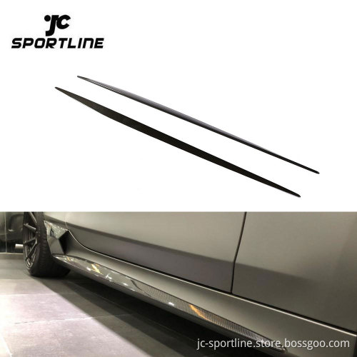 Carbon Fiber Side Skirts Extension for Mercedes-Benz S-Class AMG S500/S550 Sport Coupe 2014-2018